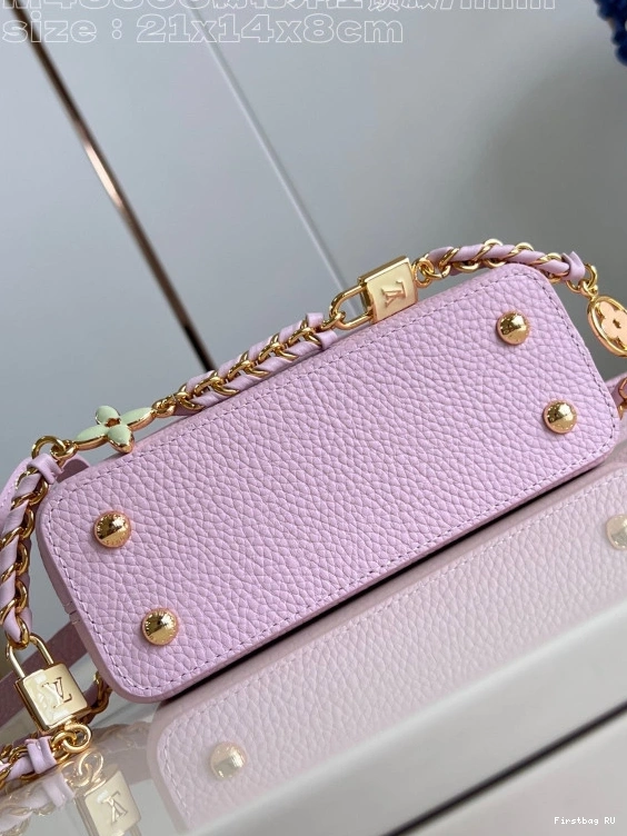 Firstbag CAPUCINES VUITTON MINI-21*14*8CM LOUIS 0812
